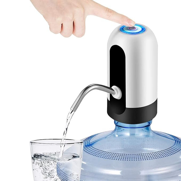 Porslin by Philips Electric Water & Oil Dispenser Pump for 20 Litre Bottle | Automatic Water Can Dispenser with Tap | Rechargeable Bottle Pump for Home, Kitchen, Office | Portable 20L Water/Oil Pump