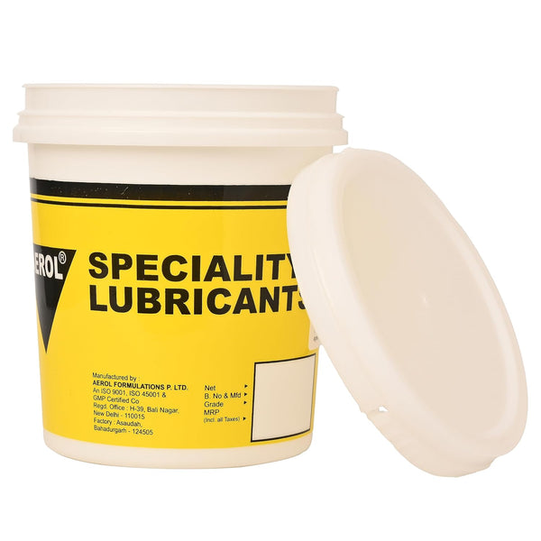Aerol Extreme Pressure Grease Grade 2204-000 (1Kg) High Performance Lithium Soap Semi-Fluid Grease for Heavy-Duty Industrial Machinery Bearings and Centralized Lubrication Systems.