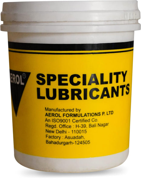 Aerol Extreme Pressure Grease Grade 2204-000 (1Kg) High Performance Lithium Soap Semi-Fluid Grease for Heavy-Duty Industrial Machinery Bearings and Centralized Lubrication Systems.