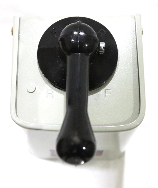 Prakash Reverse Forward Switch|Designed to Control the Direction of Rotation of a Motor|Suitable for Electric Vehicles, Cranes, Winches, Industrial Machinery, and Garage Door Openers(16Amp X 415Volts)